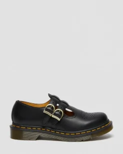 Dr. Martens Babies 8065 En Cuir Smooth Noir — Smooth Leather Outlet