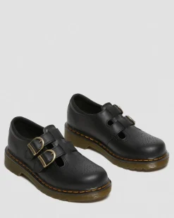 Dr. Martens Babies 8065 En Cuir Softy T Junior Noir — Softy T Shop