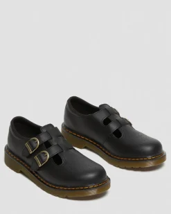 Dr. Martens Babies 8065 En Cuir Softy T Pour Ado Noir — Softy T Cheap