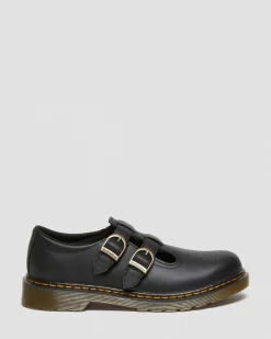 Dr. Martens Babies 8065 En Cuir Softy T Pour Ado Noir — Softy T Cheap