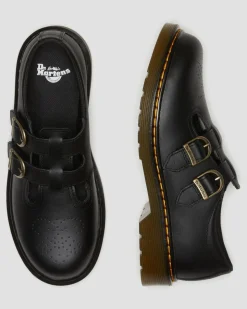 Dr. Martens Babies 8065 En Cuir Softy T Pour Ado Noir — Softy T Cheap