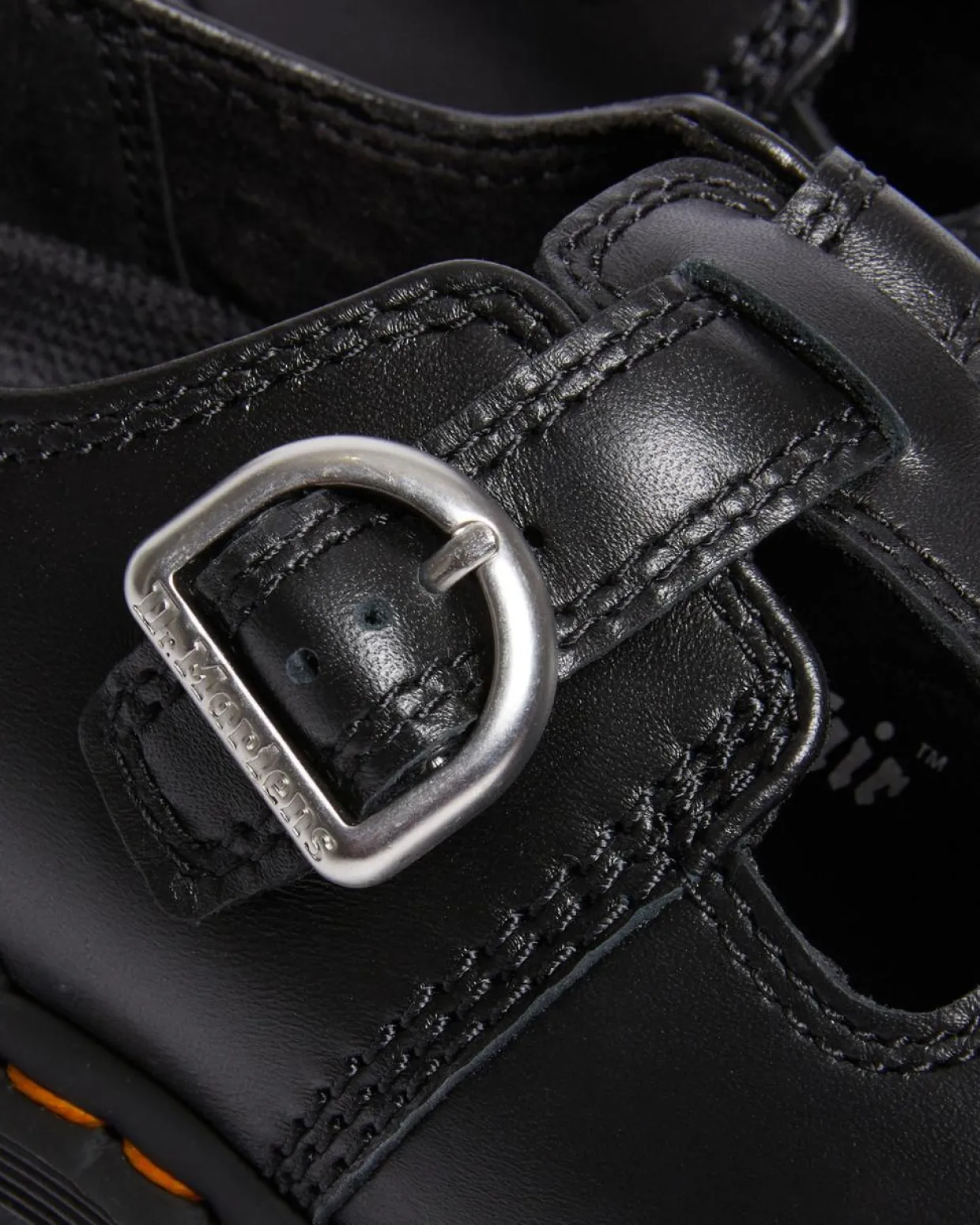 Dr. Martens Babies Plateformes Audrick Nappa Lux Noir — Nappa Lux Fashion
