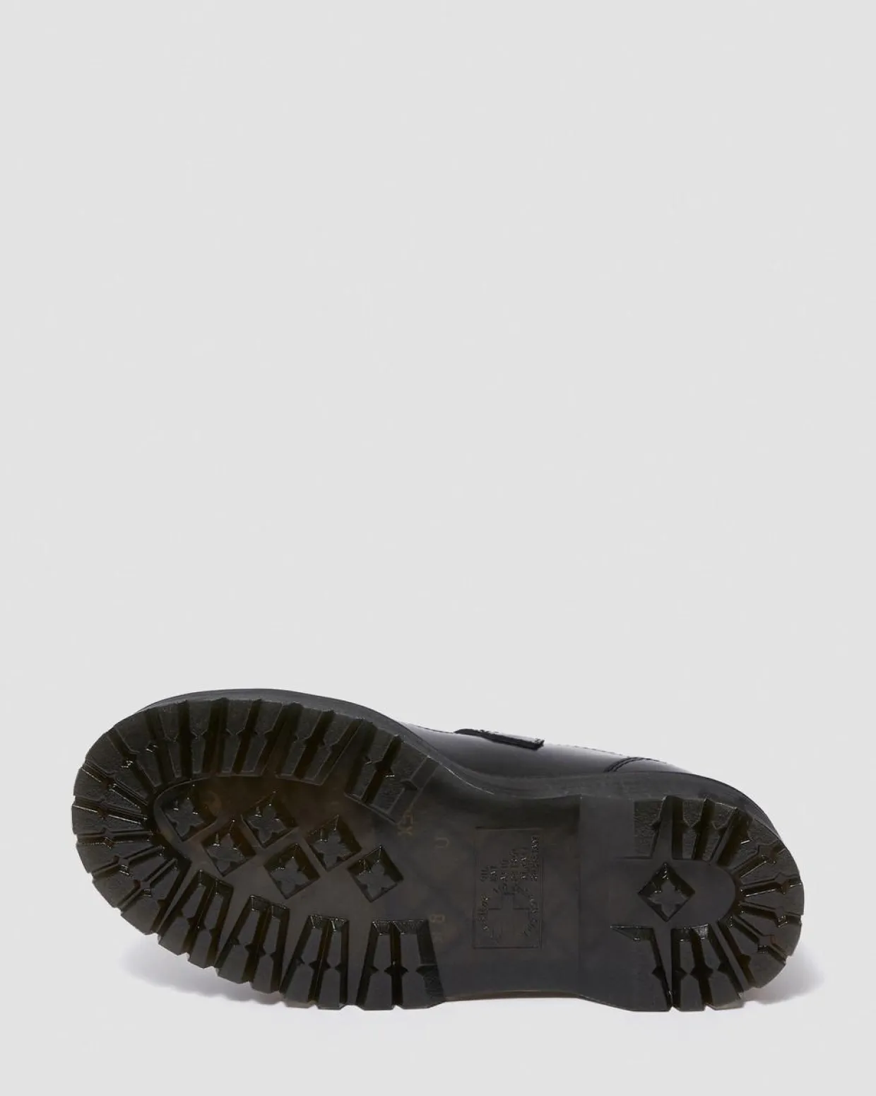 Dr. Martens Babies Plateformes Bethan En Cuir Smooth Noir — Polished Smooth Outlet