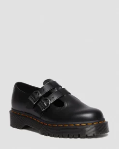 Dr. Martens Babies Plateformes Bex 8065 II En Cuir Smooth Noir — Smooth Leather New