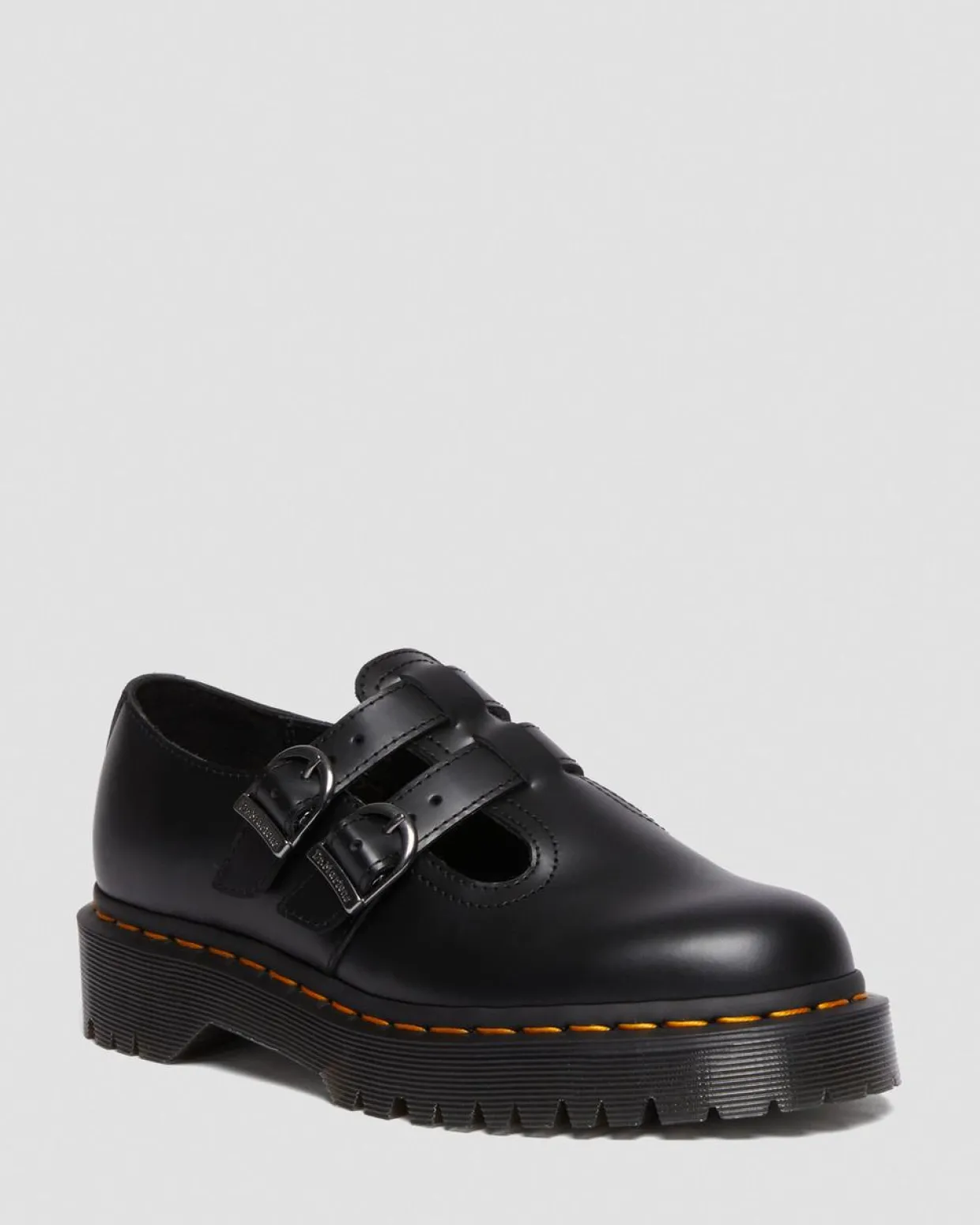 Dr. Martens Babies Plateformes Bex 8065 II En Cuir Smooth Noir — Smooth Leather New