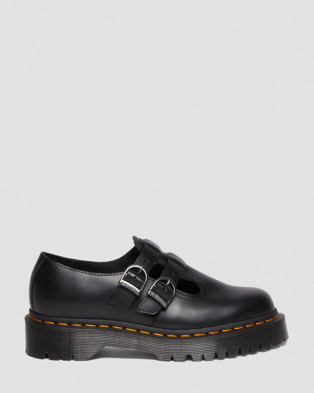Dr. Martens Babies Plateformes Bex 8065 II En Cuir Smooth Noir — Smooth Leather New