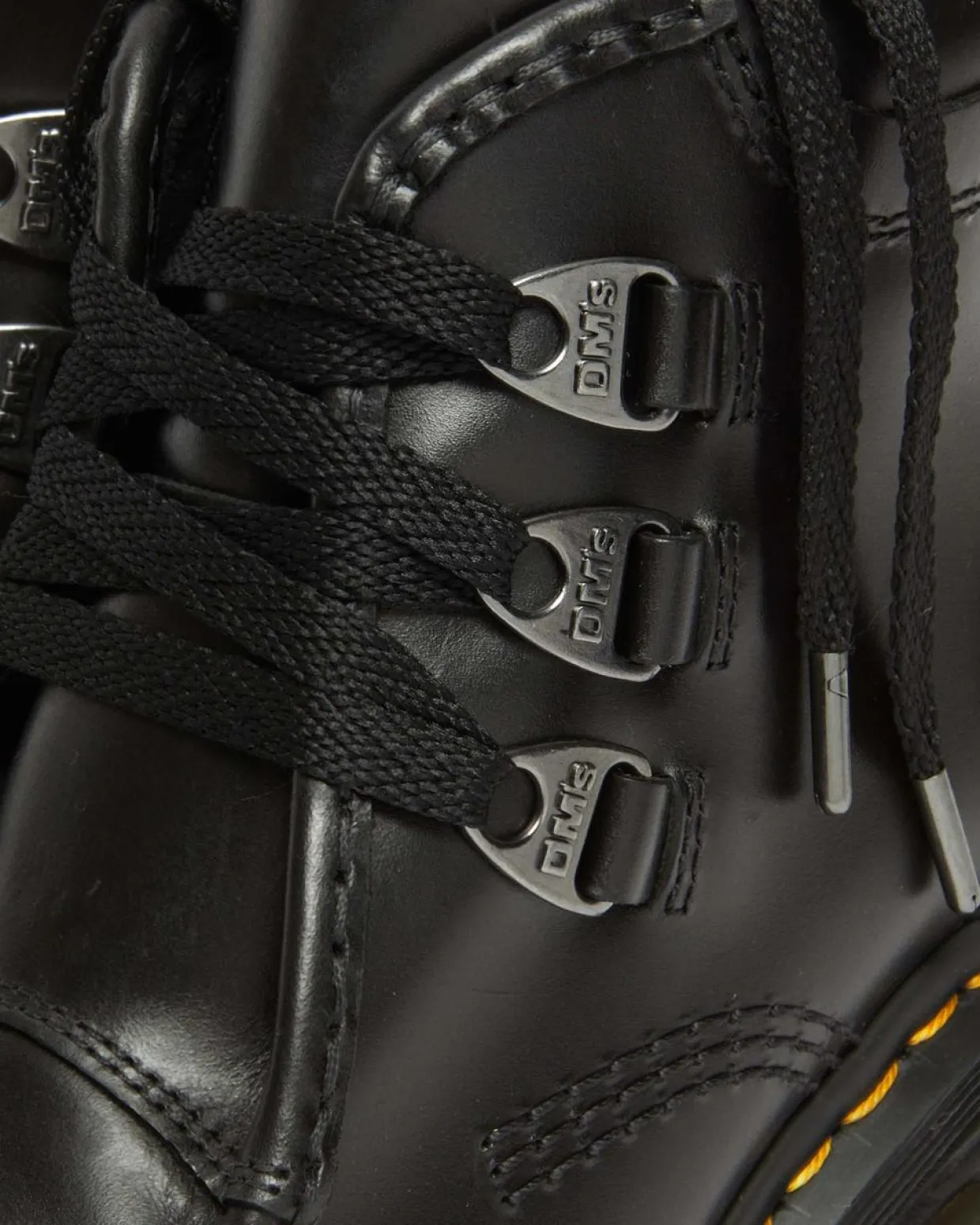 Dr. Martens Boots à 3 œillets Corran En Cuir Atlas à Talons Noir — Atlas Cheap