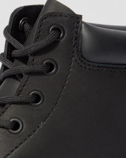 Dr. Martens Boots 939 Ben En Cuir à Lacets Noir — Greasy New