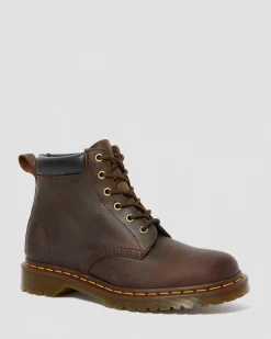 Dr. Martens Boots 939 Ben En Cuir Crazy Horse à Lacets Marron — Crazy Horse Hot