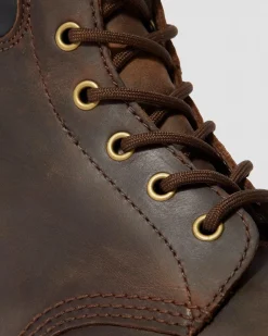 Dr. Martens Boots 939 Ben En Cuir Crazy Horse à Lacets Marron — Crazy Horse Hot