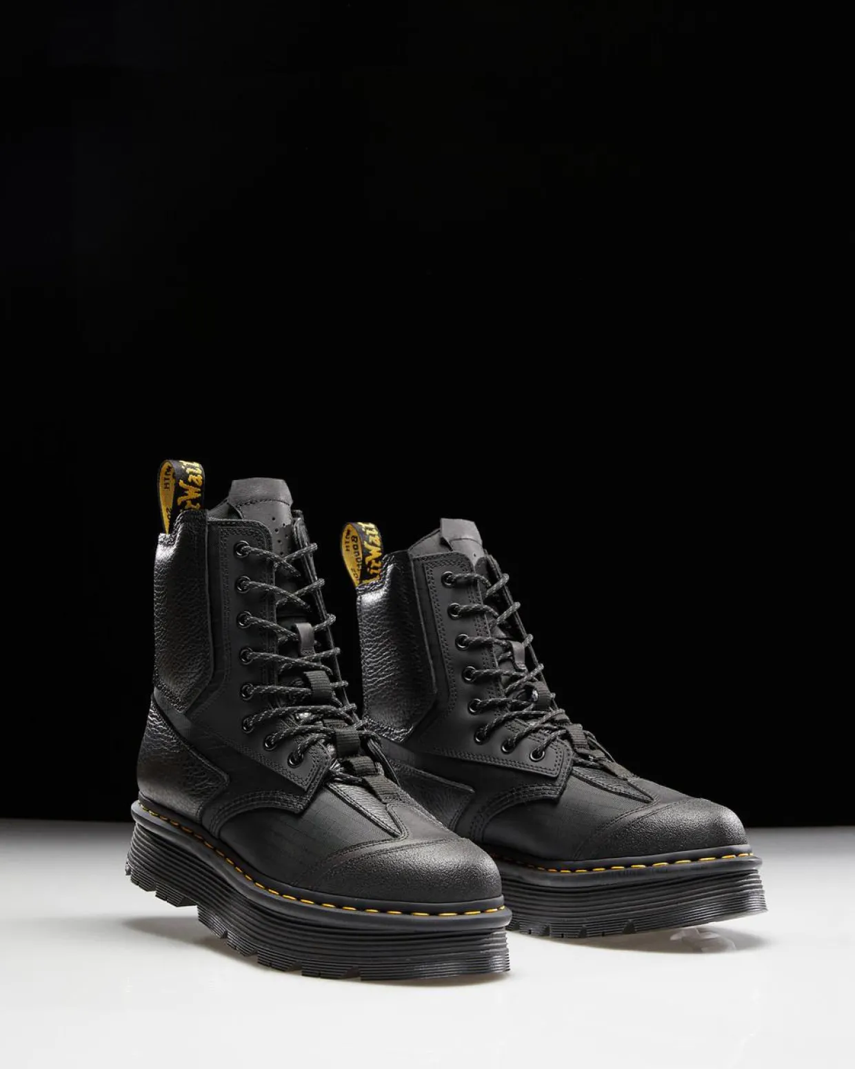 Dr. Martens Boots 1460 Beta Zebzag Noir — Lunar+Sorento+Hub Ripstop Shop