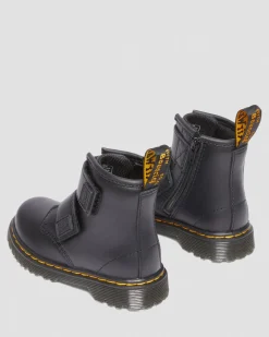 Dr. Martens Boots 1460 En Cuir à Brides Velcro Pour Tout-petit Noir — Romario Flash Sale