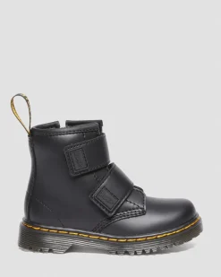 Dr. Martens Boots 1460 En Cuir à Brides Velcro Pour Tout-petit Noir — Romario Flash Sale