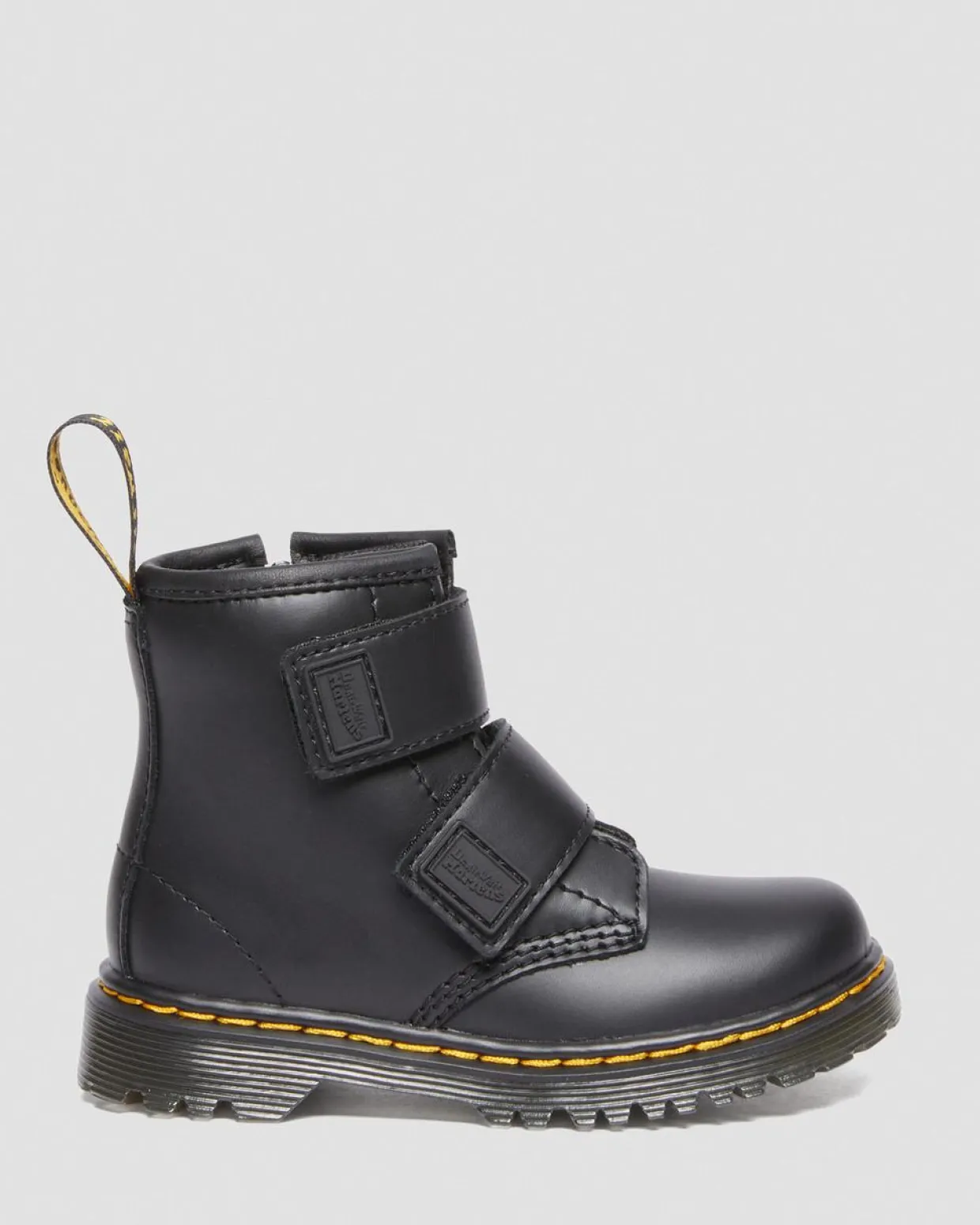 Dr. Martens Boots 1460 En Cuir à Brides Velcro Pour Tout-petit Noir — Romario Flash Sale
