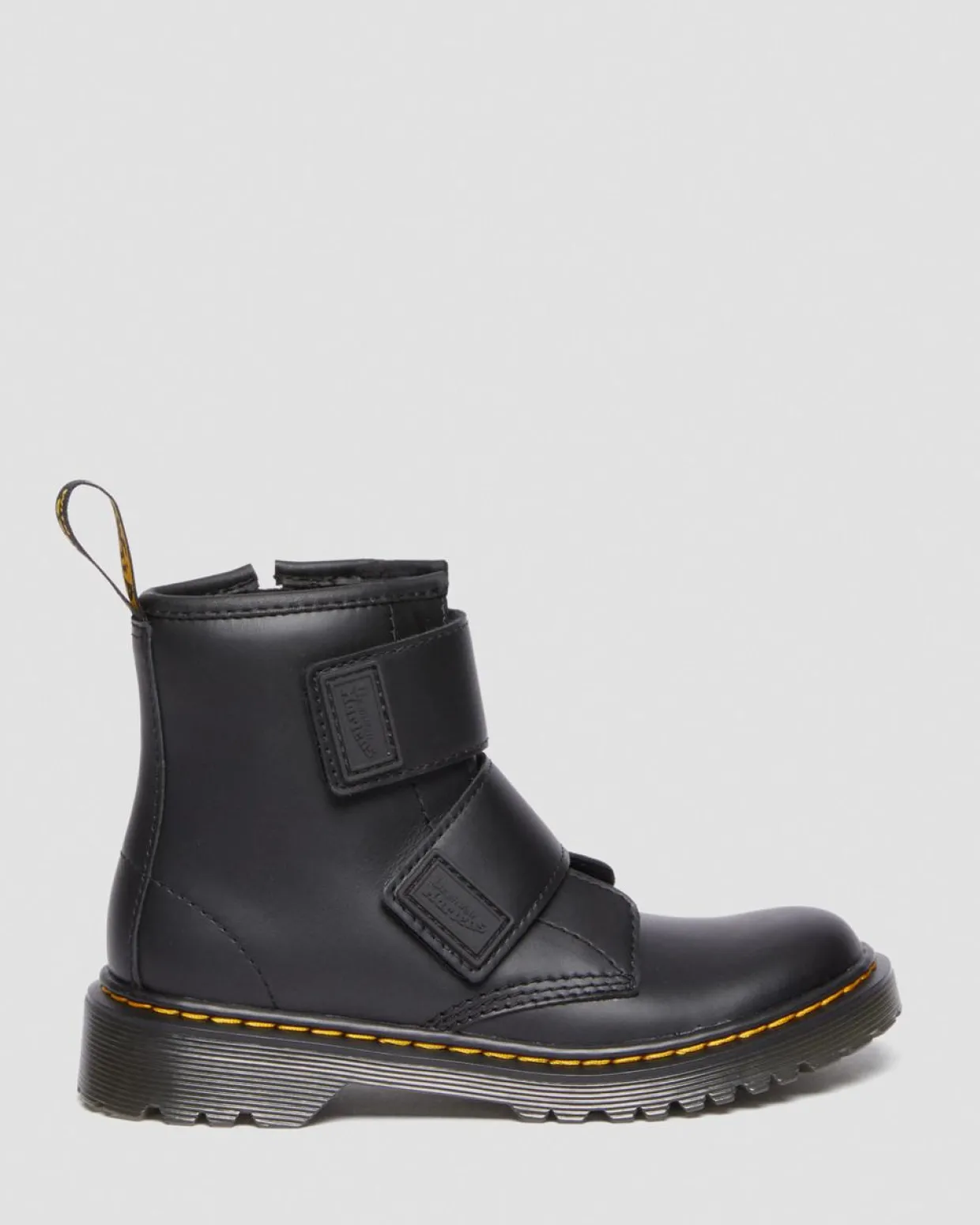 Dr. Martens Boots 1460 En Cuir à Double Bride Junior Noir — Romario Cheap