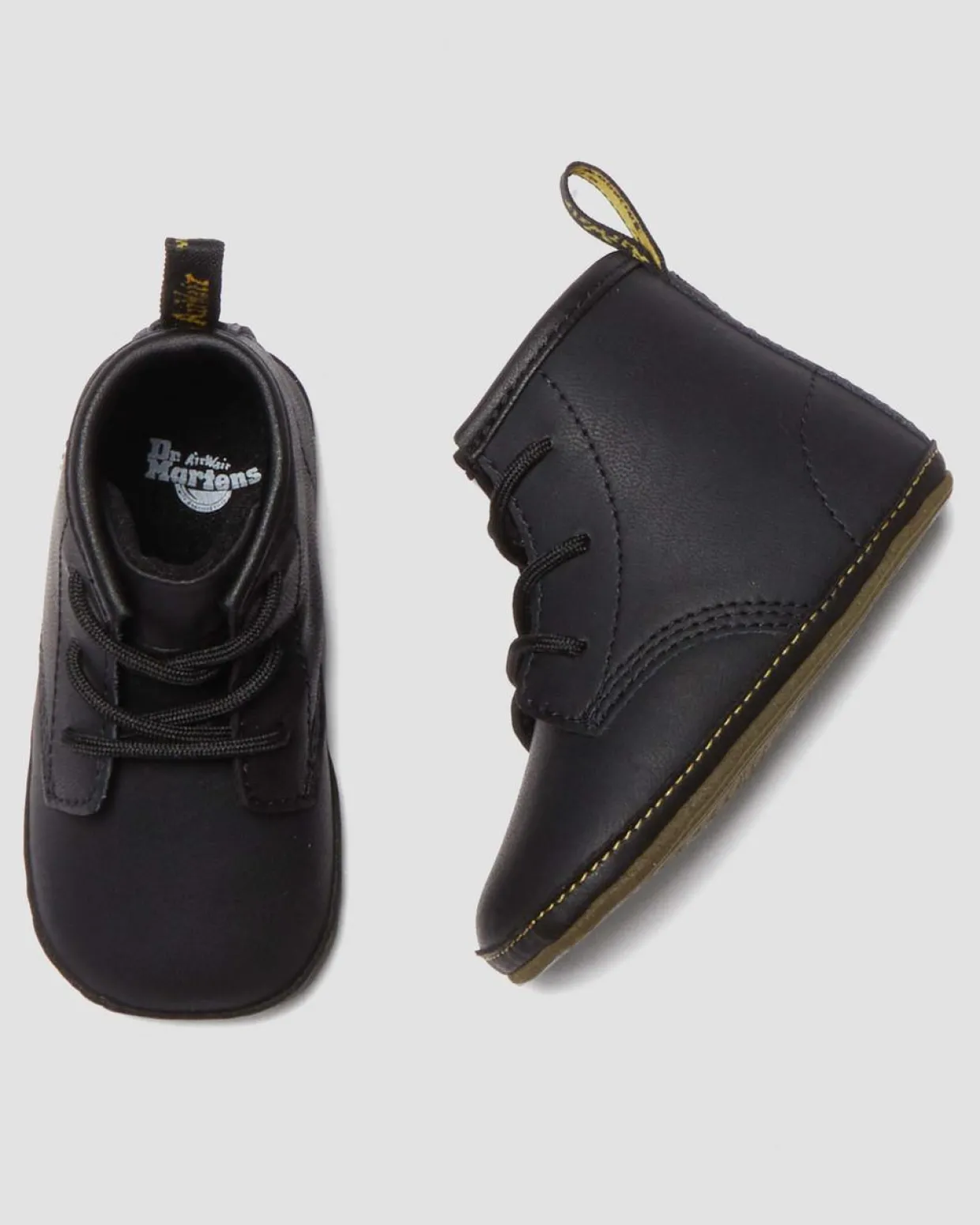 Dr. Martens Boots 1460 En Cuir Auburn Pour Nouveau-né Noir — Mason Pu Split+Mason Nw Synthetic Hot