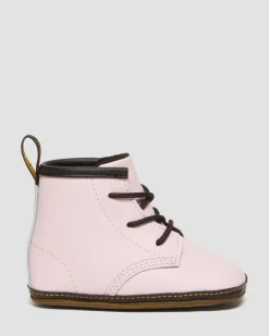 Dr. Martens Boots 1460 En Cuir Auburn Pour Nouveau-né Pale Pink — Mason Pu Split+Mason Nw Synthetic Store