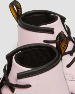 Dr. Martens Boots 1460 En Cuir Auburn Pour Nouveau-né Pale Pink — Mason Pu Split+Mason Nw Synthetic Store