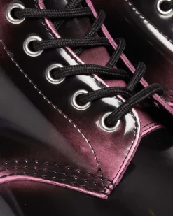 Dr. Martens Boots 1460 En Cuir Distressed Arcadia Rub Off à Lacets Pink — Arcadia Store