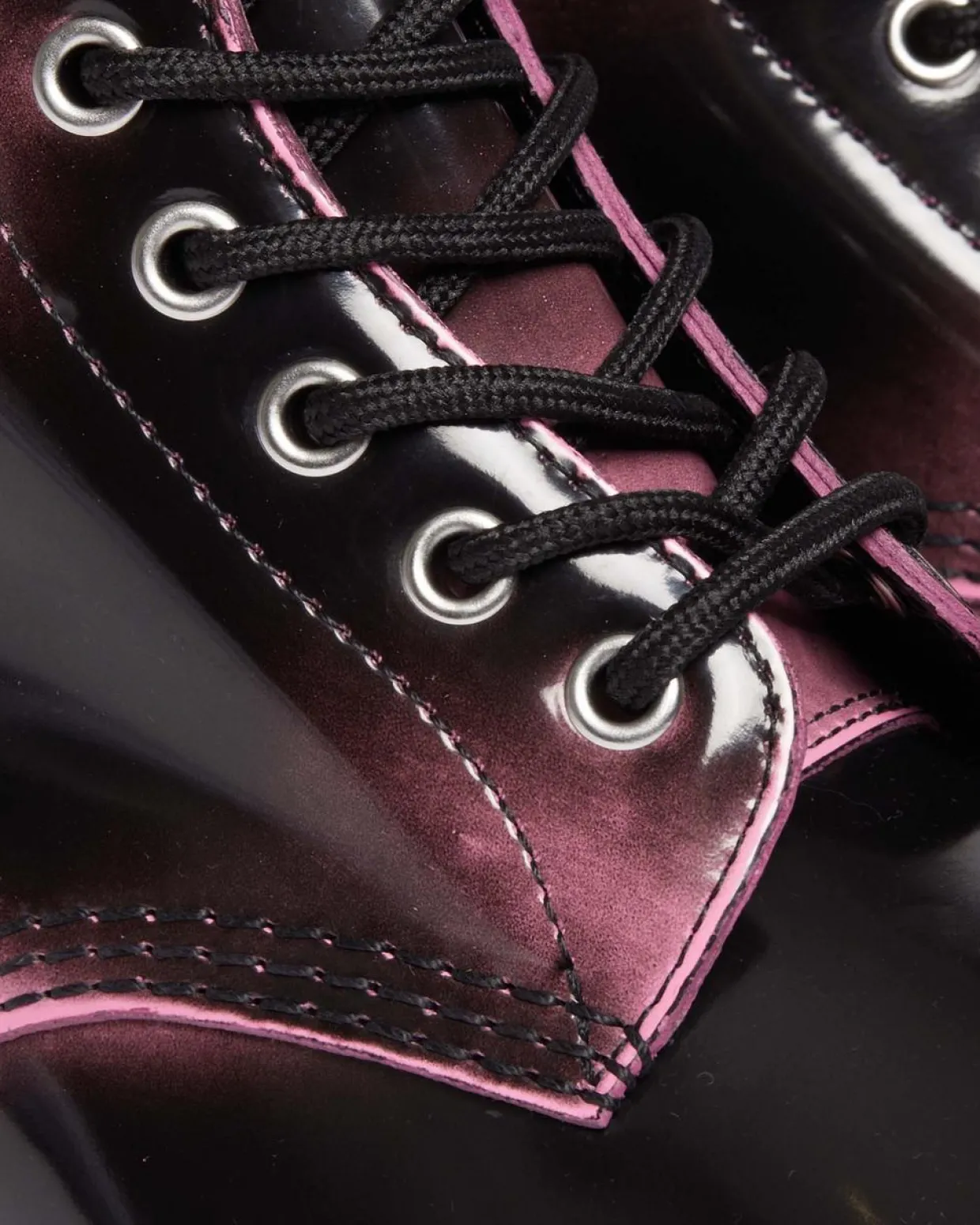 Dr. Martens Boots 1460 En Cuir Distressed Arcadia Rub Off à Lacets Pink — Arcadia Store