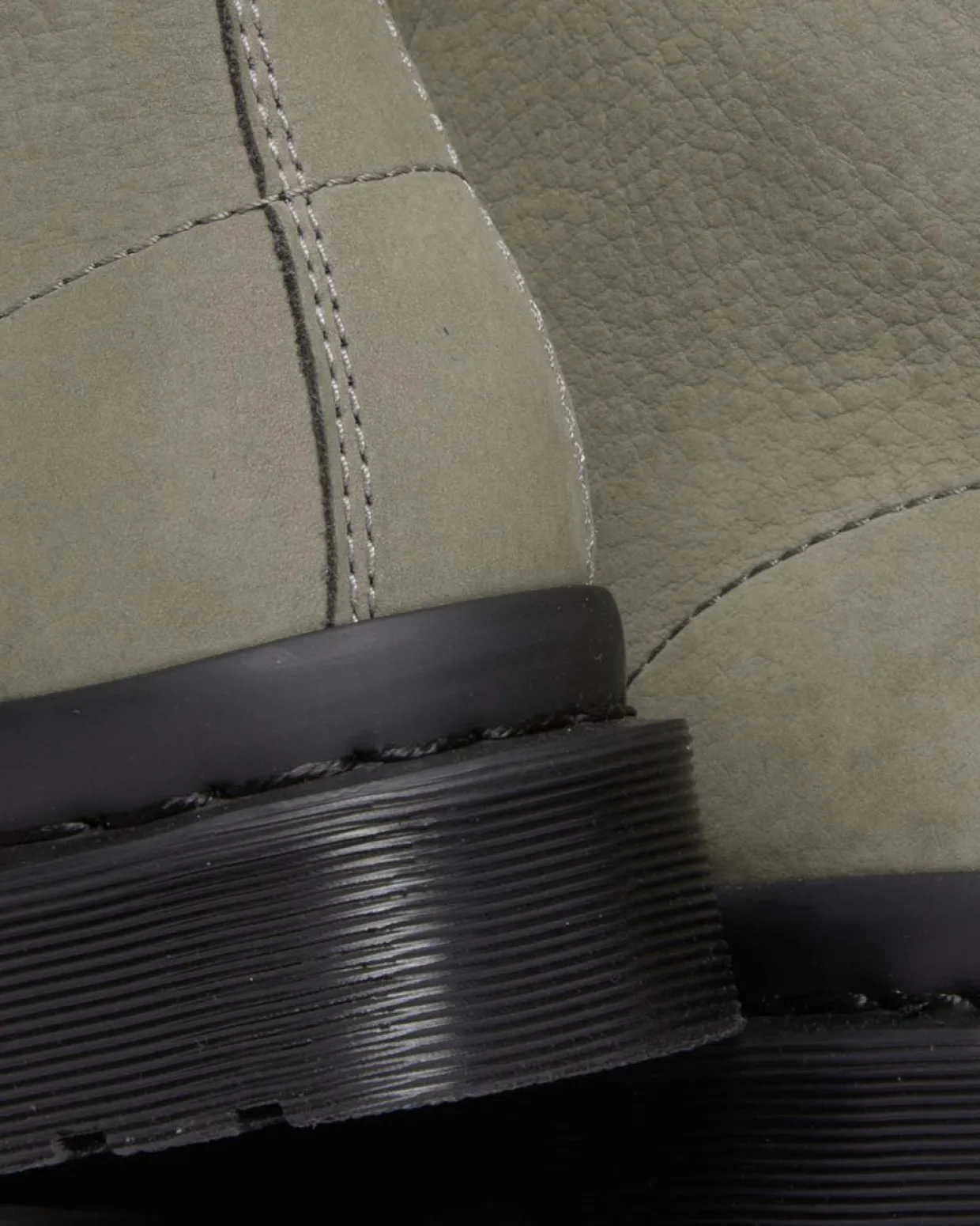 Dr. Martens Boots 1460 En Cuir Milled Nubuck à Lacets NICKEL GREY — Milled Nubuck Wp Sale
