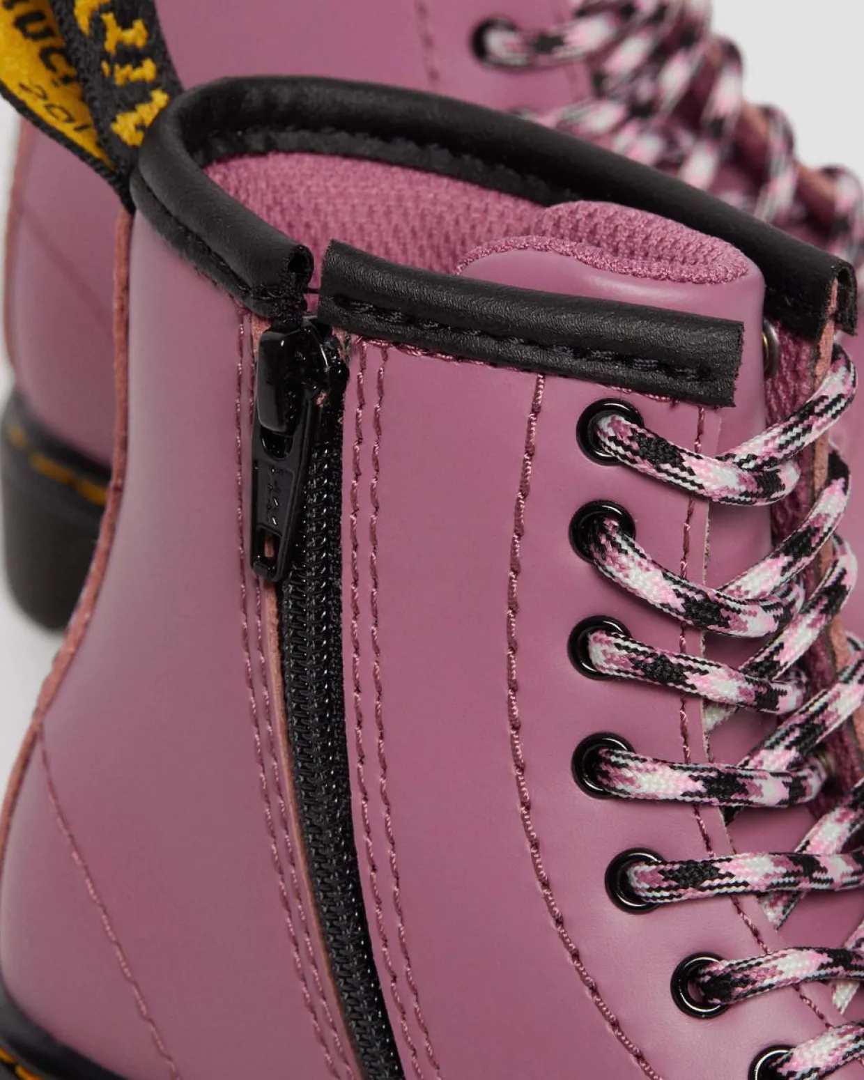 Dr. Martens Boots 1460 En Cuir Neutre à Lacets Pour Tout-petit Muted Purple — Romario Online