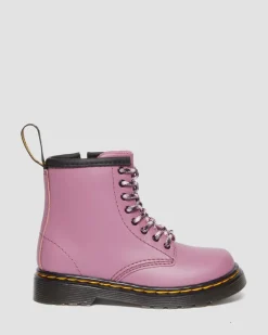 Dr. Martens Boots 1460 En Cuir Neutre à Lacets Pour Tout-petit Muted Purple — Romario Online