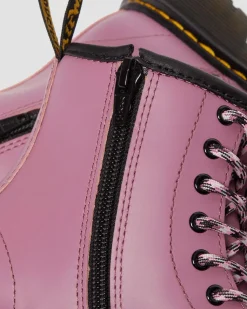 Dr. Martens Boots 1460 En Cuir Neutre à Lacets Junior Muted Purple — Romario Best