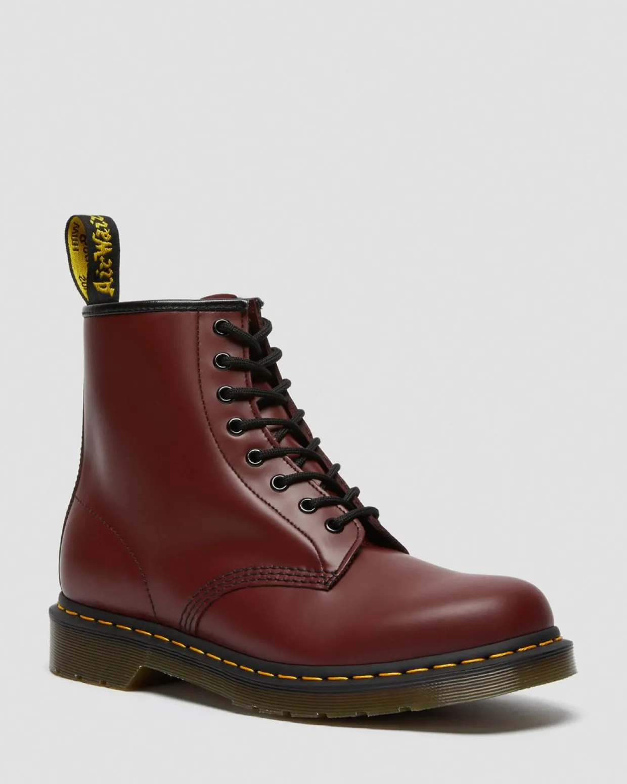 Dr. Martens Boots 1460 En Cuir Smooth à Lacets Rouge Cherry Red — Smooth Leather Best Sale