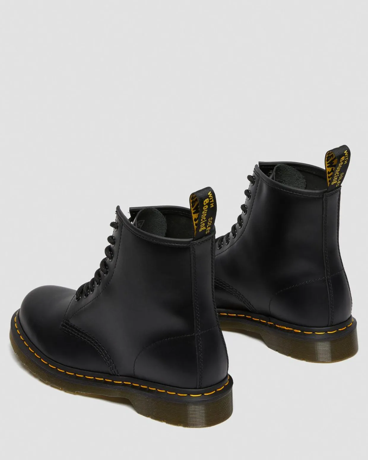 Dr. Martens Boots 1460 En Cuir Smooth à Lacets Noir — Smooth Leather Clearance