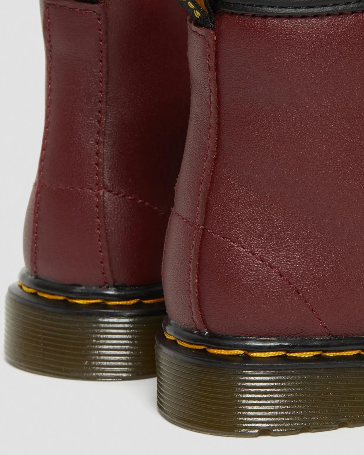 Dr. Martens Boots 1460 En Cuir Softy T à Lacets Pour Tout-petit Rouge Cherry Red — Softy T New