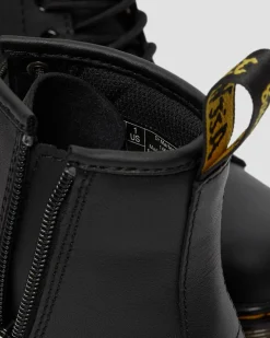 Dr. Martens Boots 1460 En Cuir Softy T à Lacets Junior Noir — Softy T Clearance