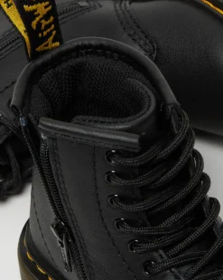 Dr. Martens Boots 1460 En Cuir Softy T à Lacets Pour Tout-petit Noir — Softy T New