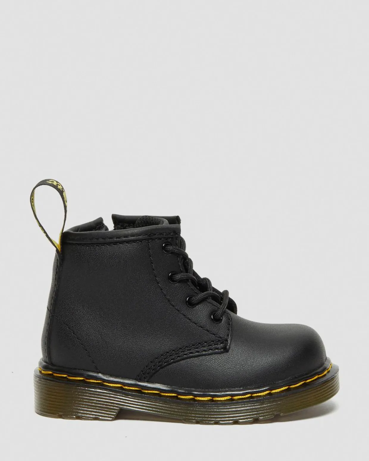 Dr. Martens Boots 1460 En Cuir Softy T Pour Bébé Noir — Softy T Fashion