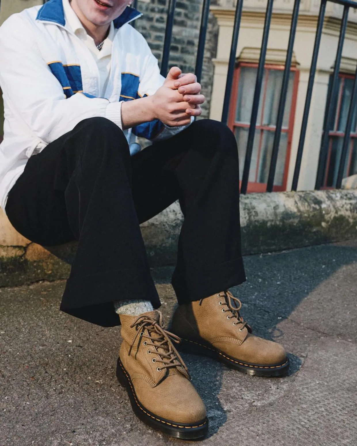 Dr. Martens Boots 101 En Cuir Tumbled Nubuck Savannah Tan — Tumbled Nubuck Cheap