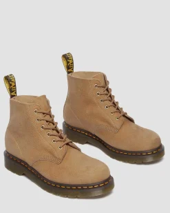 Dr. Martens Boots 101 En Cuir Tumbled Nubuck Savannah Tan — Tumbled Nubuck Cheap