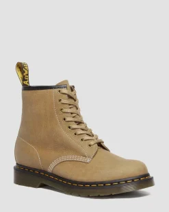 Dr. Martens Boots 1460 En Cuir Tumbled Nubuck à Lacets Savannah Tan — Tumbled Nubuck Discount