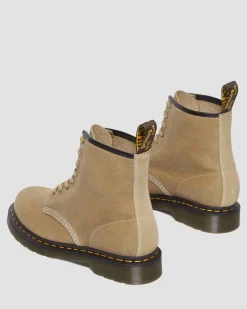 Dr. Martens Boots 1460 En Cuir Tumbled Nubuck à Lacets Savannah Tan — Tumbled Nubuck Discount