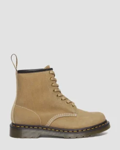 Dr. Martens Boots 1460 En Cuir Tumbled Nubuck à Lacets Savannah Tan — Tumbled Nubuck Discount