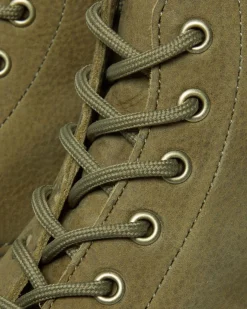 Dr. Martens Boots 101 En Cuir Tumbled Nubuck Muted Olive — Tumbled Nubuck Store
