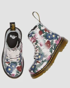 Dr. Martens Boots 1460 English Garden En Cuir Pour Tout-petit Multi — Hydro Leather Cheap