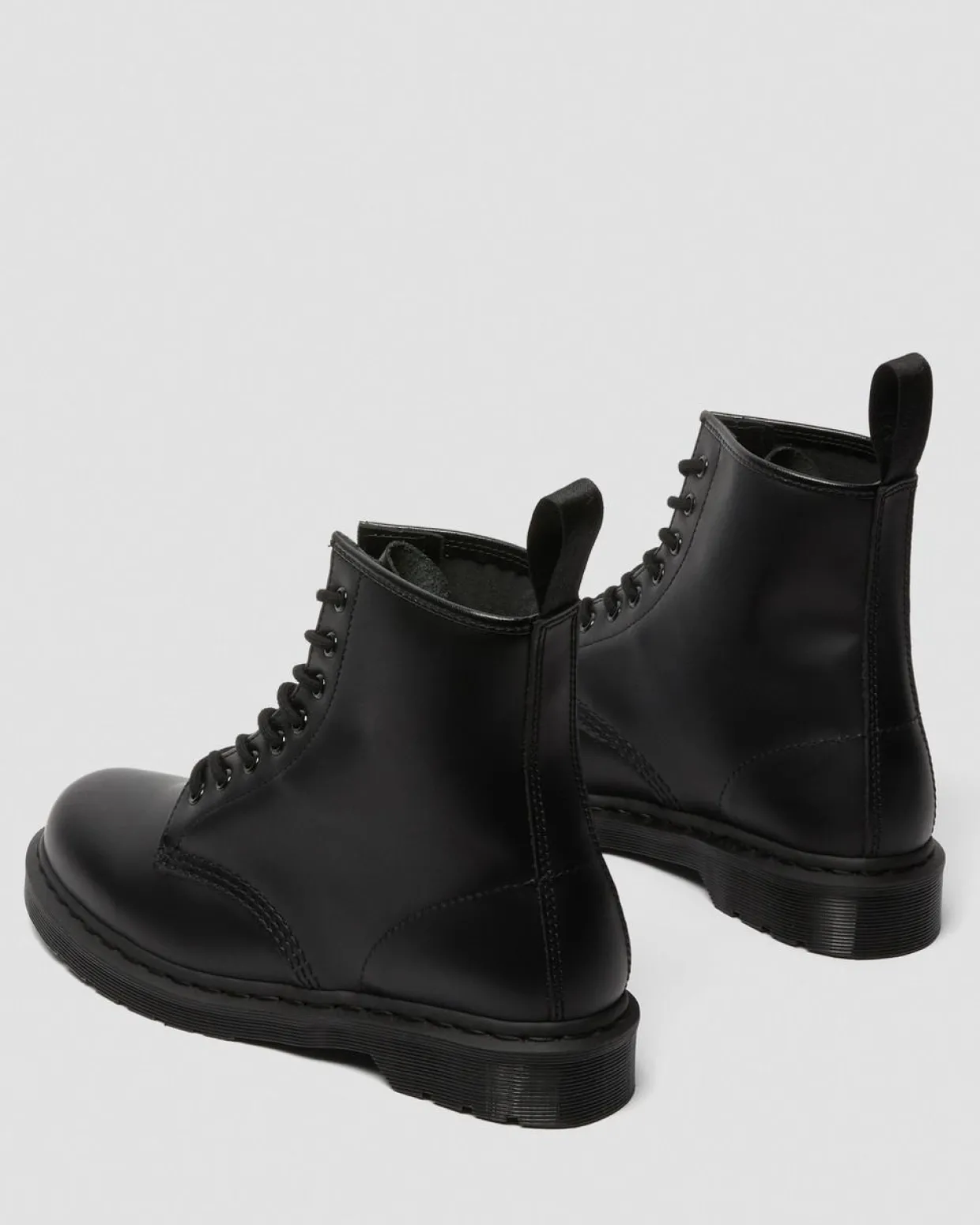 Dr. Martens Boots 1460 Mono En Cuir Noir — Smooth Leather Cheap