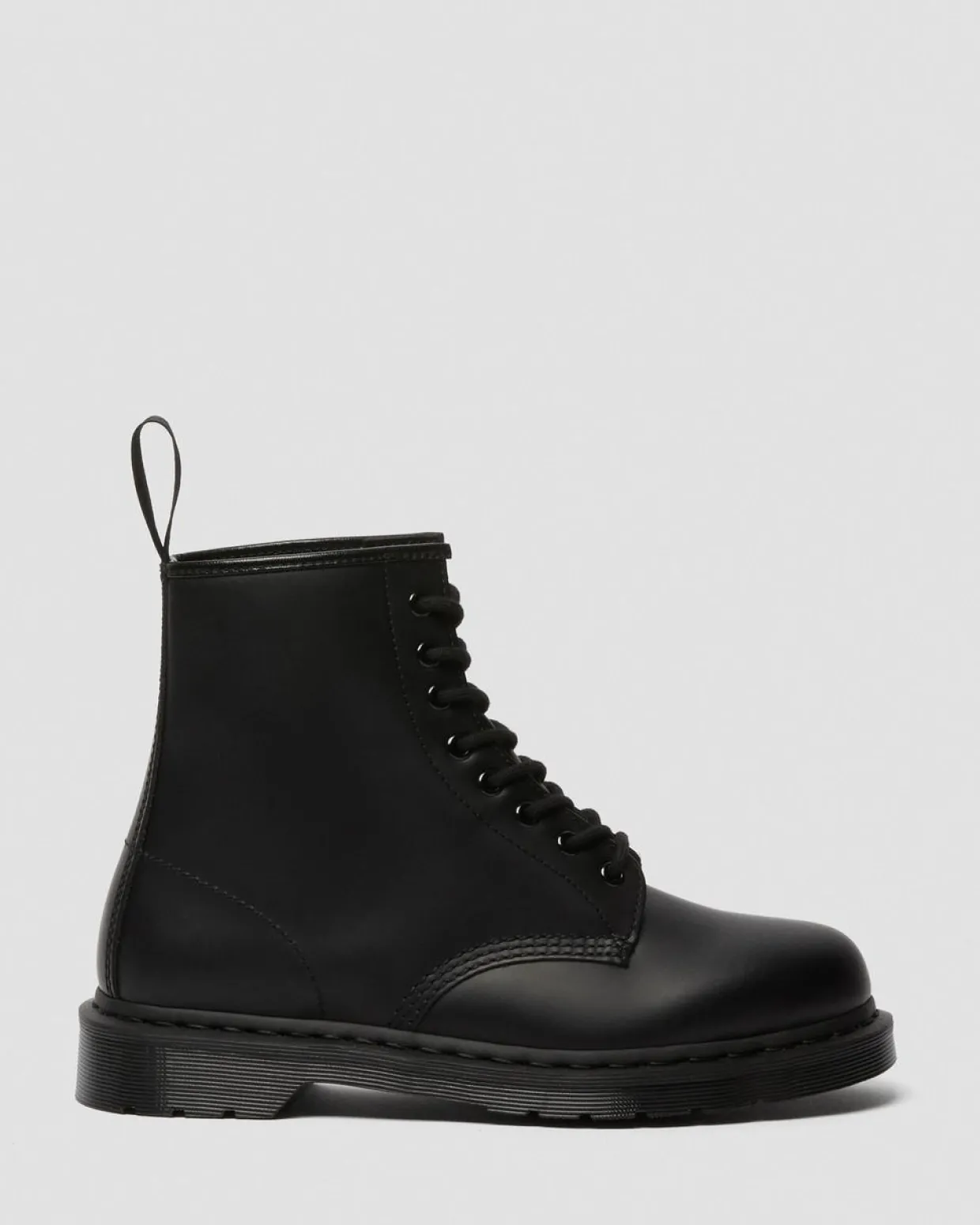 Dr. Martens Boots 1460 Mono En Cuir Noir — Smooth Leather Cheap