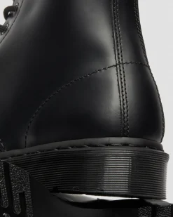 Dr. Martens Boots 1460 Mono En Cuir Noir — Smooth Leather Cheap