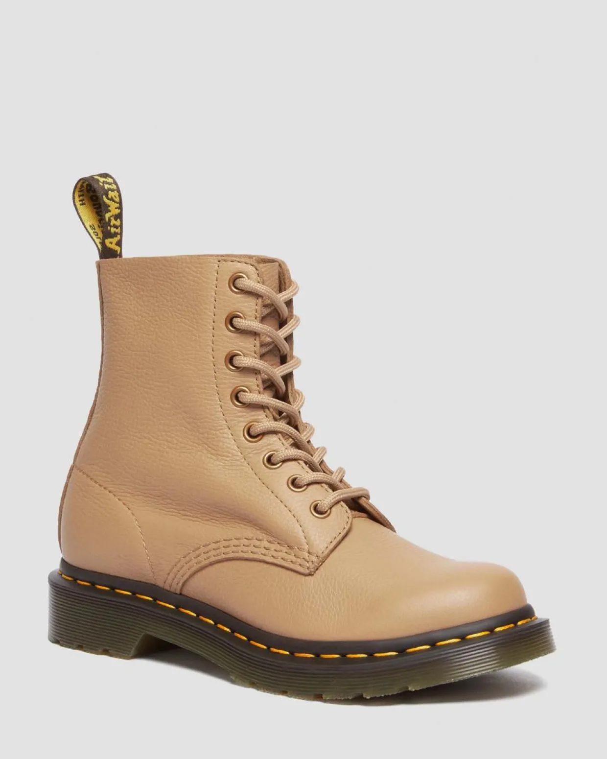 Dr. Martens Boots 1460 Pascal En Cuir Virginia Savannah Tan — Virginia Best