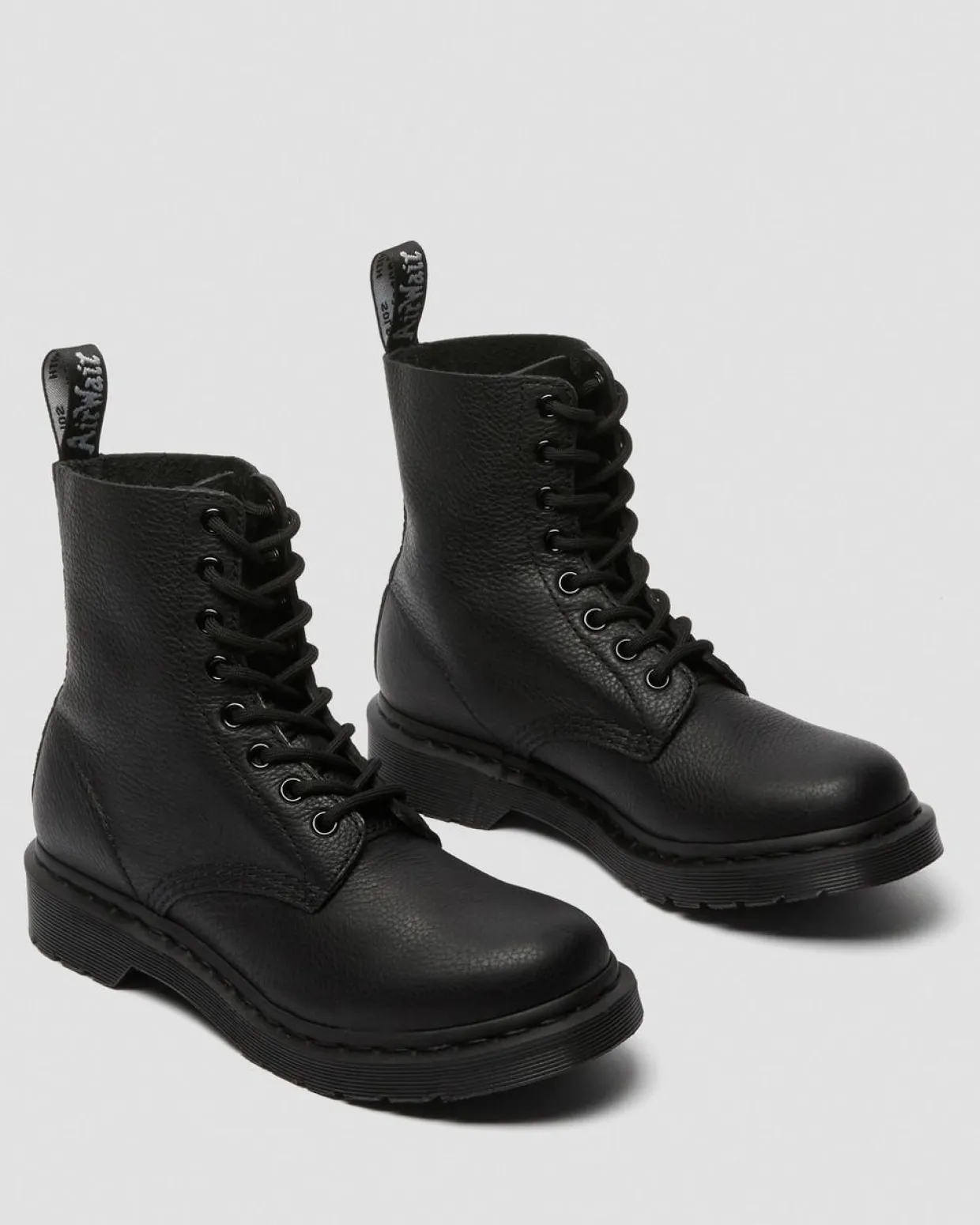 Dr. Martens Boots 1460 Pascal Mono à Lacets Noir — Virginia Best