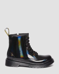 Dr. Martens Boots 1460 Rainbow En Cuir à Lacets Junior Noir — Rainbow Patent Shop