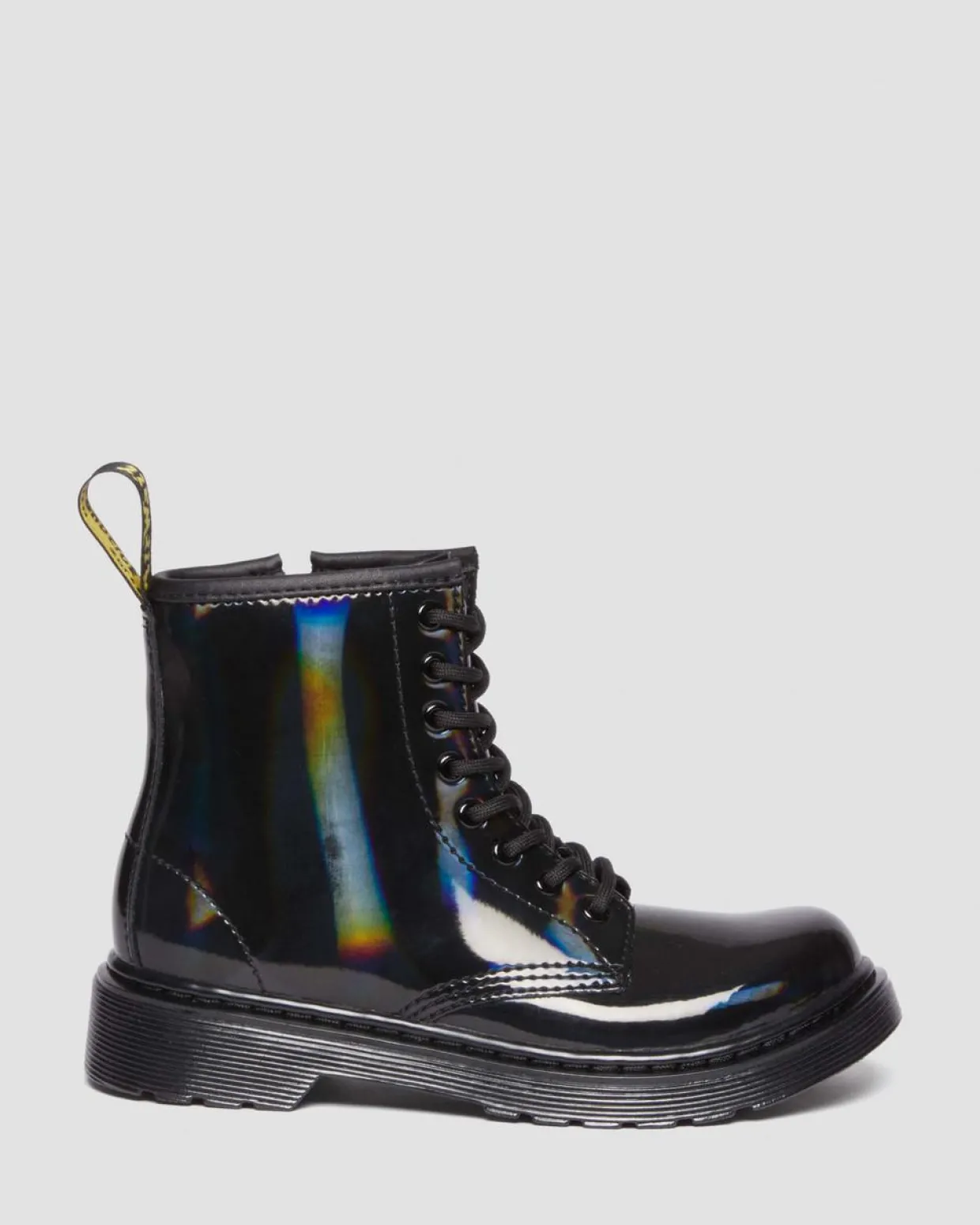 Dr. Martens Boots 1460 Rainbow En Cuir à Lacets Junior Noir — Rainbow Patent Shop