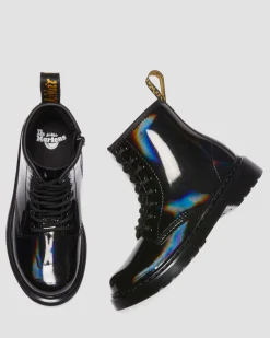Dr. Martens Boots 1460 Rainbow En Cuir à Lacets Junior Noir — Rainbow Patent Shop