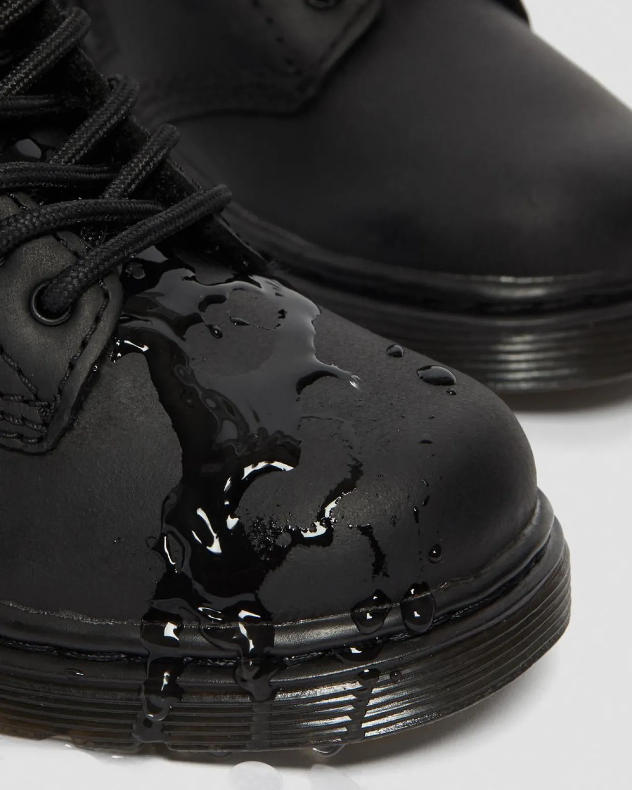 Dr. Martens Boots 1460 Serena En Cuir Fourrées Pour Tout-petit Noir — Republic Waterproof Flash Sale